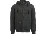 West Coast Choppers Por Vida Zip Hoody Grigio Xxl