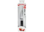 Metaltex Spelucchino Asia 19 Cm Acciaio Inox/Polipropilene Nero/Argento