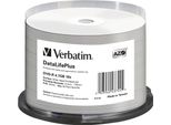 1X50 Verbatim DVD-R 4,7GB 16X Wide Printable NON-ID
