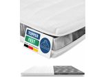 Am QualitäTsmatratzen | Basic Topper | 200X200 Cm | Fermo | Alto 6 Cm | Topper Per Materasso | 200/200 | Topper In Schiuma Comfort