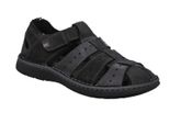 Rohde Prato Sandalo Comfort Slip-On Scarpe Basse, Colore:Nero (Schwarz), Taglia:Eur 46