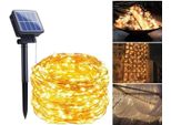 Inf Catena Luminosa A Led Con Cella Solare - 10 Metri 1 Confezione