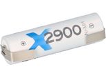 Xcell Mignon Aa Batteria Ricaricabile Ni-Mh 1.2V 2900Mah U Etichetta A Saldare