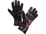 Guanti Da Moto Da Donna Modeka Panamericana Colore: Nero/Rosso, Taglia: L