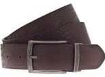 Tom Tailor Cintura Reversible Belt W80 Darkbrown Marrone