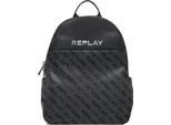 Replay Zaino Per Il Tempo Libero Zaino Con Scomparto Per Laptop Backpack Black Nero