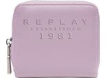 Replay Portafoglio Zip Around Wallet Lt Lilac Porpora