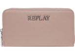 Replay Portafoglio Zip Around Wallet Lt Skin Beige