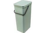Cestino Per Rifiuti Brabantia Sort Go. Verde Giada 40 L