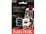 Sandisk Microsdxc 128GB Extreme Pro A2 C10 V30 UHS-I U3