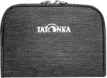 Tatonka Portafoglio Big Plain Wallet Off Black Grigio Scuro