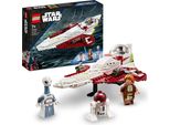 Lego Star Wars Obi-Wan Kenobi's Jedi Starfighter, Giocattolo Costruibile Con Taun We, Figura Di Droide E Spada Laser, Set Attacco Dei Cloni 75333