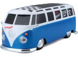 Maisto Tech 81529 - Auto Telecomandata - Vw Van Samba (Blu/Bianco, Scala 1:24)