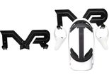 Inf Gancio Per Supporto Per Montaggio A Parete Vr Per Oculus Quest 1/2/Rifts Nero