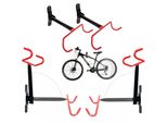 Set Di 4 Supporti Da Parete Per Biciclette | Portabiciclette Da Garage | Supporto Da Parete Pieghevole Per Biciclette | Montaggio A Parete Di Sospensioni Per Biciclette Salvaspazio Con Doppi Ganci | Portabiciclette Per Bambini | Ganci Per Biciclette