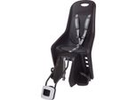 Polisport Bubbly Maxi Plus Ff 29 Seggiolino Bici Posteriore Per Bambini Montaggio Su Telaio - Nero/Grigio Scuro