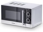 Mikrowelle Grillfunktion Grillrost SEVERIN MW 7874 ca. 20 l ca. 700 W MW 7874 aus Kunststoff, schwarzsilber Mikrowellengerät Mikrowelle Mit Grillfunktion Mikrowelle Mit Heissluft Mikrowelle Umluft