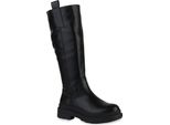 Van Hill Stivali Classici Leggermente Foderati Da Donna Scarpe Con Suola Profilata 839376, Colore: Nero, Taglia: 37
