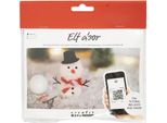 Creativ Company Cc Set Di Miniature, Porta Nana, Pupazzo Di Neve
