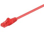Goobay 95595 Cavo Patch Cat 6, U/Utp, Rosso, 1,5 M - Miscela Di Rame Cca