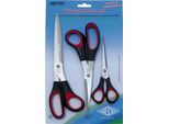 Set Di Forbici Universali Wedo, 3 Pezzi, Lunghezza: 160/210/255 Mm