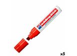 Edding 800 Marcatore Permanente Punta Smussata Rosso 1 Pz