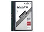 Durable Cartellina Con Clip Duraclip® 60 A4, Verde Scuro, 220932