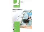 Q-Connect® KF01103 Carta Fotografica A Getto D'inchiostro - A4, Lucida, 180 G/M², 20 Fogli