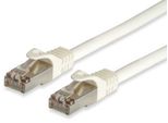 Equip 605718 Cavo Patch RJ45 S/Ftp Con Cavo Cat7 Grezzo 15,00M Bianco Pimf Hf