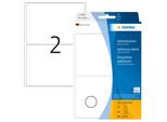 Herma 2570 Herma Vielzweck-Etiketten, 74 X 105 Mm, Weiß, GroßPackung