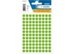 Herma 1845 1845 Etichette Multiuso - Verdi, Ø 8 Mm, Opache, 540 Pezzi