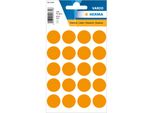Herma1874 Etichette Multiuso Arancione Ø 19 Mm Carta Rotonda Opaca 100 Pz(S)