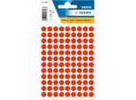 Herma 1846 Etichette Multiuso Rosse Ø 8 Mm Carta Rotonda Opaca 540 Pz(S)