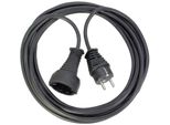 Brennenstuhl® 1165460 Cavo Di Prolunga Di Qualità In Plastica - 10 M, Nero, H05VV-F 3G1.5