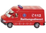 Siku Ambulanza Rossa Auto Giocattolo In Metallo E Plastica