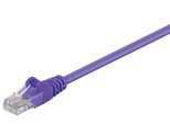 Goobay 95216 Cavo Patch Cat 5E, U/Utp, Viola, 0,5 M - Miscela Di Rame Cca