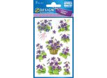 Avery Zweckform® 4317 Z-Design 4317, Adesivi Decorativi, Viola, 3 Fogli/30 Adesivi