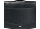 Cartella Organizzativa Wedo Elegance, Din A4, Pelle Finta/Nylon, Nero