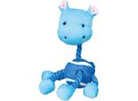 Animale Con Pallina Da Tennis E Corda 16 Cm Assortito