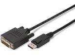 Digitus Displayportkabel Dport -> DVI(24+1) St/St 8K 1M