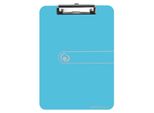 Herlitz Klemmbrett Easy Orga To Go, Din A4, Blau Trasparente