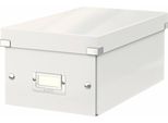 Leitz Contenitore Per Dvd Click & Store Wow, Bianco
