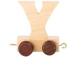 Carro 'Treno Delle Lettere Naturale' Small Foot Design 7484, Lettera Y In Legno, Naturale (1 Pezzo)
