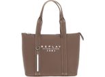 Replay Borsa A Tracolla Shoulderbag Dirty Pale Beige Marrone Chiaro