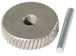 Apriscatole Con Supporto Da Tavolo 25 X 10,5 X 1,5 Cm Con Dotazione Di Ruote Più Grandi E Robuste, Struttura In Acciaio Inox 18/0, Manovella In Plastica, Variabile Per Lattine Rotonde, Ovali E Arrotondate Fino A Un'altezza Massima Di 56 Cm, Per Piani Da Tavolo Fino A 6,5 Cm, Extra Pesante