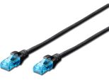 Digitus DK-1512-020/BL Cavo Di Rete Nero 2 M Cat5E U/Utp (Utp)