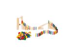 Toys Pure HS440 Toys Pure Domino Rally In Un Sacchetto Di Cotone, Colorato