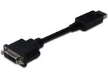 Digitus AK-340409-001-S Convertitore Displayport - Dvi, DP-DVI, 15 Cm, Nero