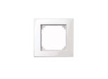Merten 515119 Cornice M-PLAN, A 1 Attacco, Bianco Polare Lucido