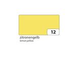 Folia Tonpapier, (B)500 X (H)700 Mm, 130 G/Qm, Zitronengelb